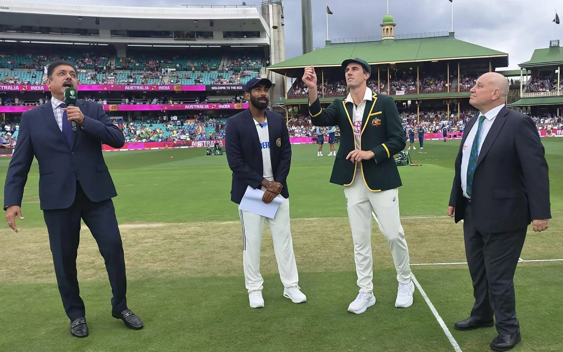 Rohit Sharma Out; Jasprit Bumrah-Led India Bat First After Winning The Toss At SCG
